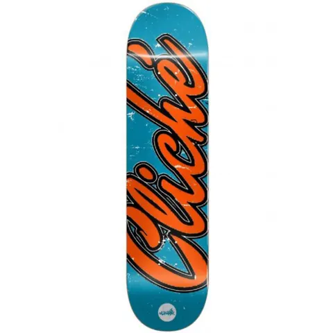 Cliché Old Logo RHM (Blue/Orange) deck
