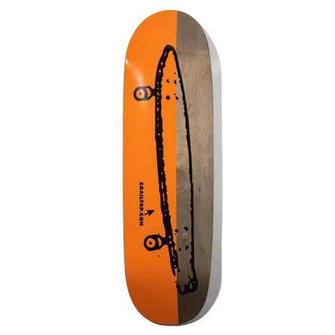 Crailtap Splitter Orange Neutral Grey - Couch Shape deck