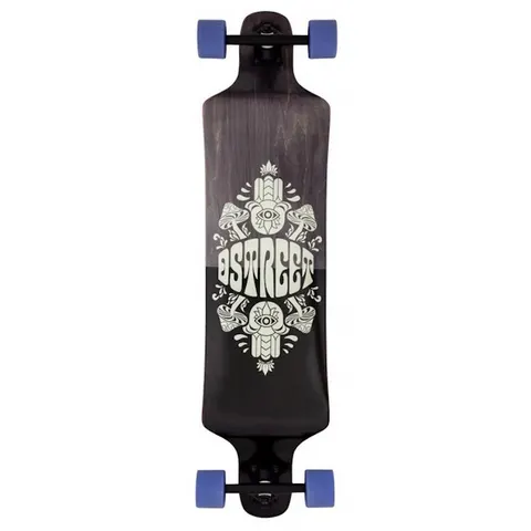 D Street Drop Down Tripout Longboard deck