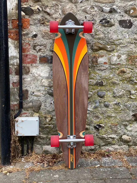 D Street Malibu Pintail Longboard deck