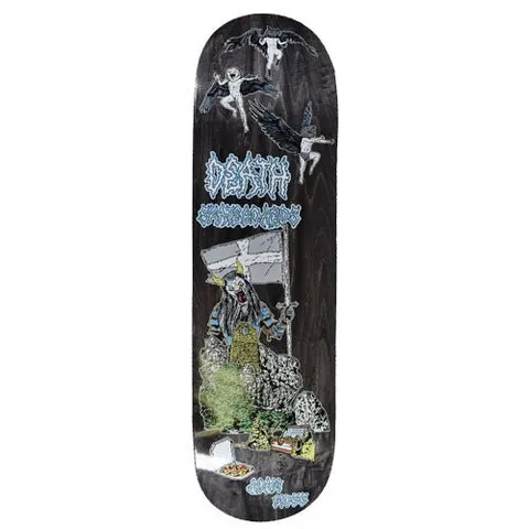 Death Skateboards Adam Moss Roche (Black Stain) deck