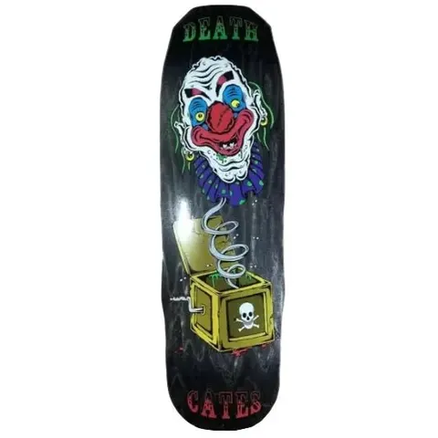 Death Skateboards Cates Jack in the Box Shaped deck