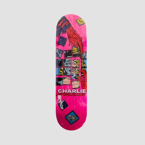Death Skateboards Death Charlie Spelzini (Pink Stain) deck