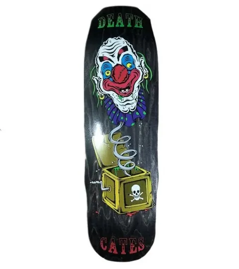 Death Skateboards Jack in the Box Dan Cates Notch Shaped deck