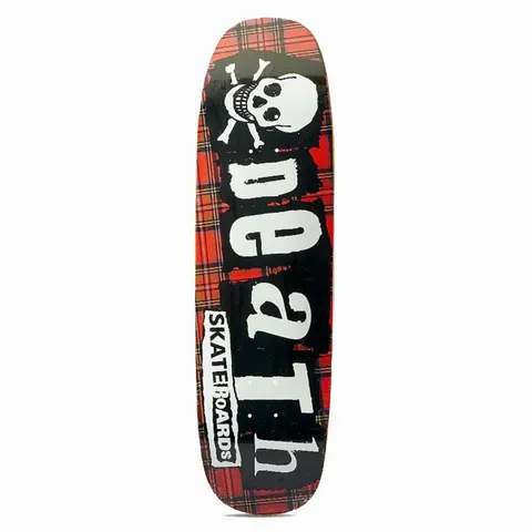 Death Skateboards Punk Tarten Hybrid Shape deck