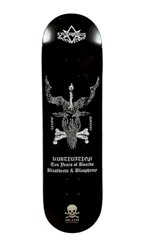 Death Skateboards Ten Year Anniversary deck