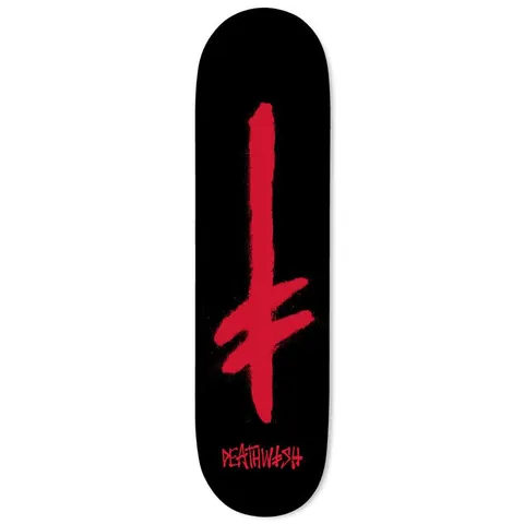 Deathwish Gang Spray (Black Red) deck