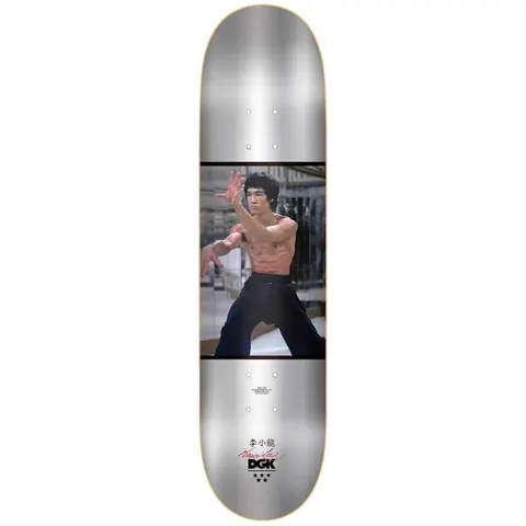 DGK Bruce Lee Like Echo (Silver Foil) deck