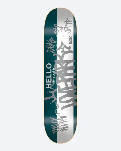 DGK Hello My Spot Is Love Park deck