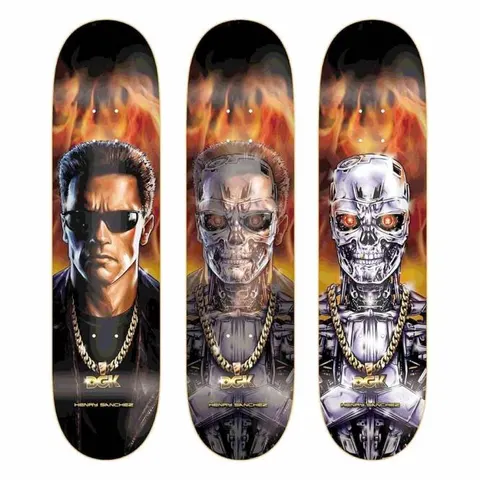 DGK Henry Sanchez Lenticular Terminator deck