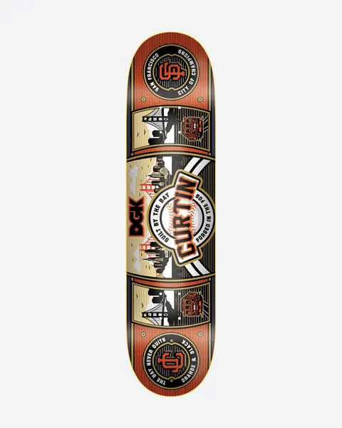 DGK In The Fog Curtin deck