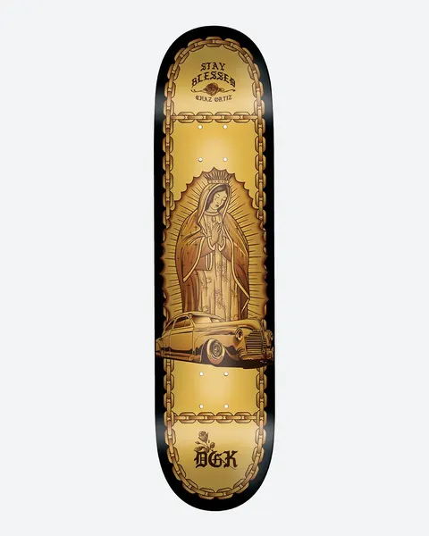 DGK Lo-Side Ortiz Dipped deck