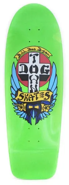 Dogtown Bull dog OG 70's Rider Lime (Green Dip) deck