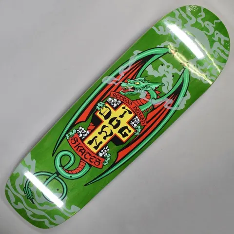 Dogtown Dog Smoking Dragon Big Boy (Green Stain) deck