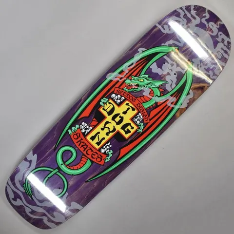 Dogtown Dog Smoking Dragon Big Boy (Purple Stain) deck