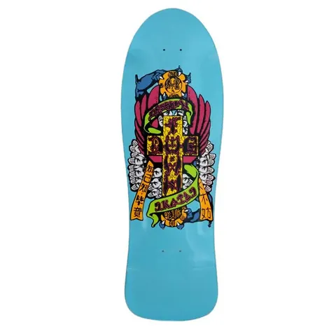 Dogtown Eric Dressen Hands 80's Sky Full (Blue, Dip) deck