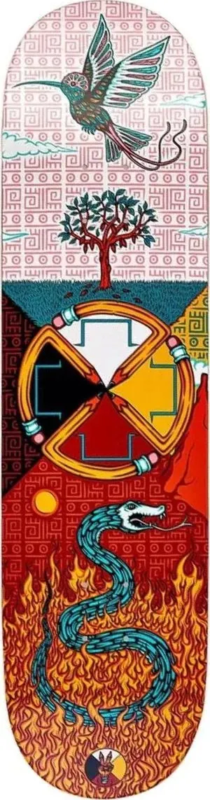 Drawing Boards Medicine Wheel Hummingbird & Serpent deck