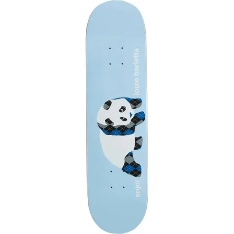 Enjoi Louie Barletta Argyle Panda R7 Light (Blue) deck