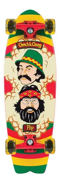 Flip Cheech and Chong Rasta Cruzer deck