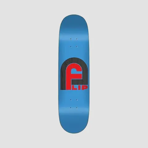 Flip Gate Logo (Blue) deck