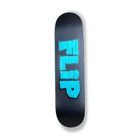 Flip Invisible Meltdown -cyan veneer deck
