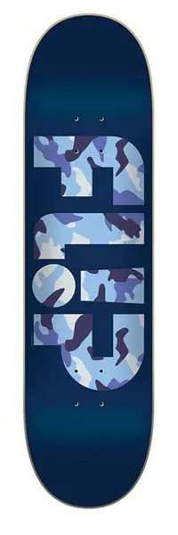 Flip Odyssey Logo (Camo Blue) deck