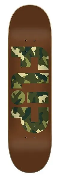 Flip Odyssey Logo (Camo Green) deck