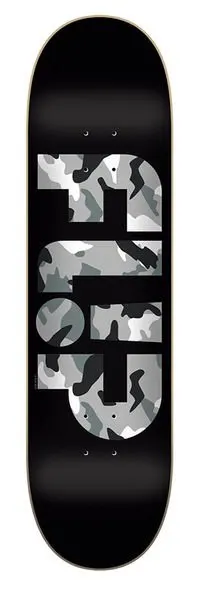 Flip Odyssey Logo (Camo Grey) deck