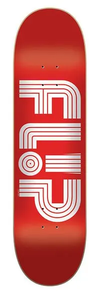 Flip Odyssey Logo Tube (Red) deck