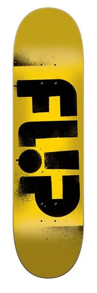Flip Odyssey Stencil Yellow deck