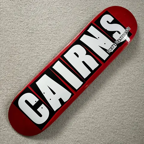 Forty Ali Cairns Baked Red Stained Pro deck
