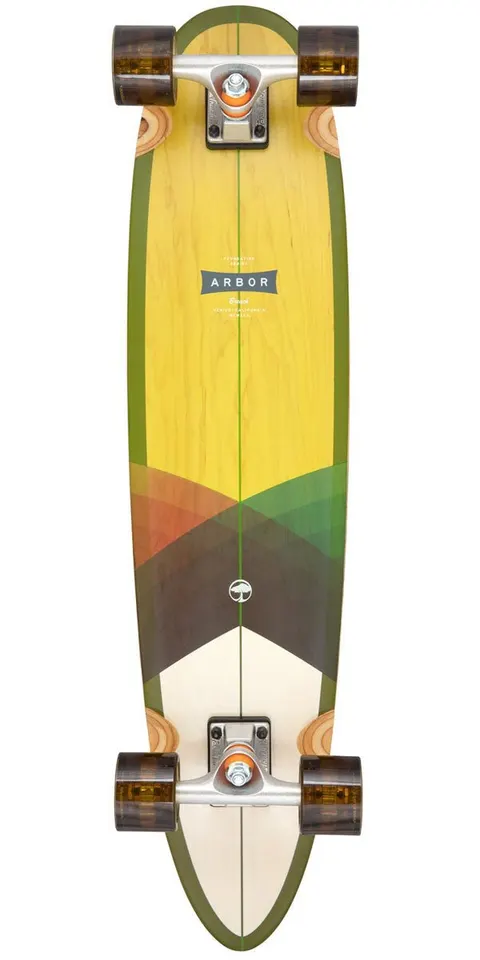 Foundation Arbor Breach Pre-Built Longboard deck