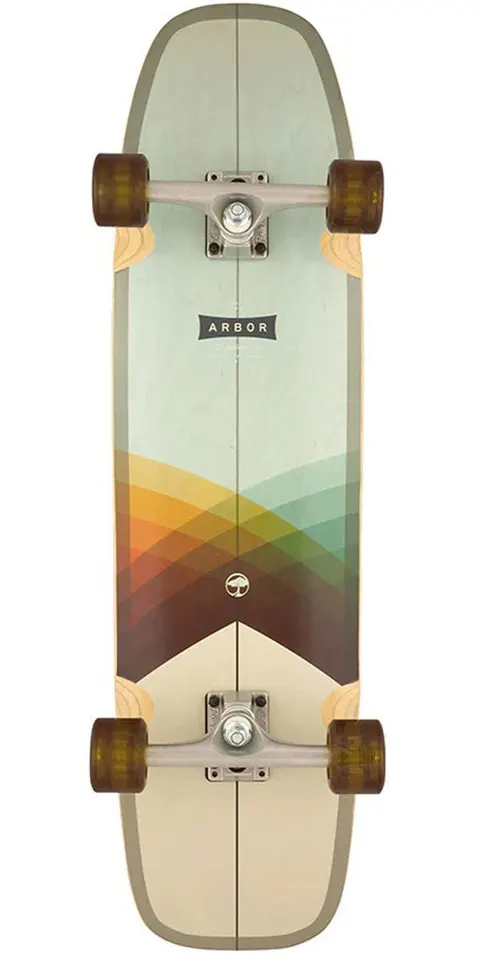 Foundation Arbor Hybrid Shakedown Prebuilt Longboard deck