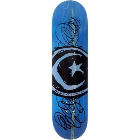 Foundation Star & Moon Scribble deck