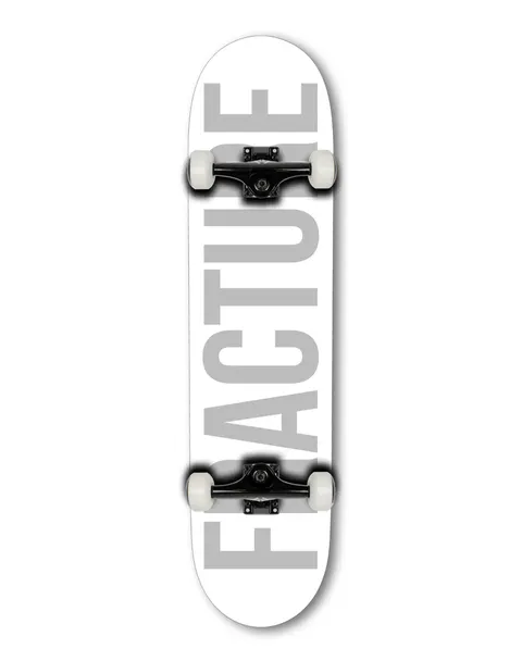 Fracture Fade White deck