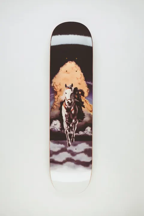 Fucking Awesome AVE Devil On Horseback Kids Shape deck