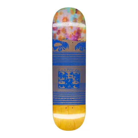 Fucking Awesome Eyes 2 (Black Gold/Blue) deck