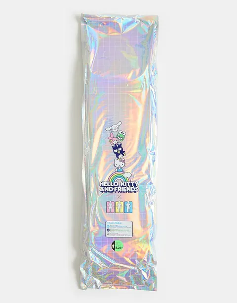 Girl Geering Hello Kitty Rainbow BLIND BAG deck