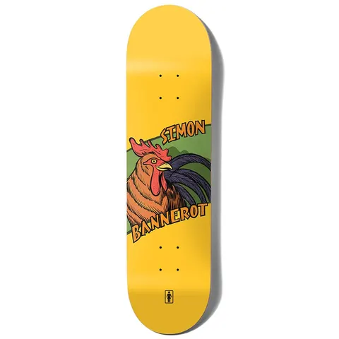 Girl Simon Bannerot Rooster deck