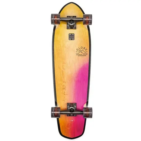 Globe Big Blazer Washed Yellow Cruiser deck