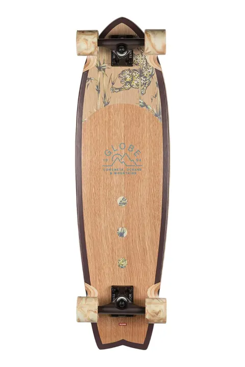 Globe Chromantic Cruiser White Oak/Jaguar deck
