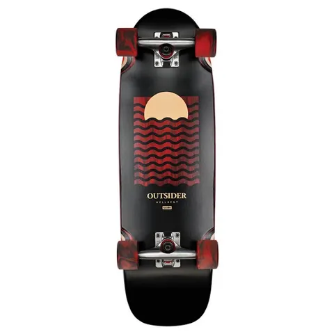 Globe Outsider Hellbent/Red Cruiser deck