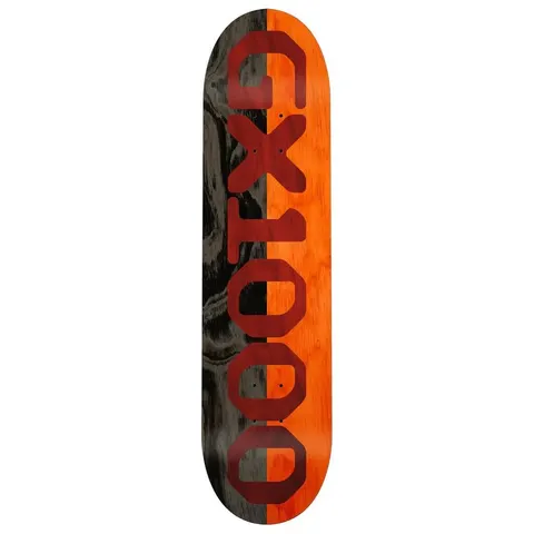 GX1000 Split Veneer (Black/Orange) deck