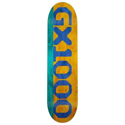 GX1000 Split Veneer (Teal/Yellow) deck