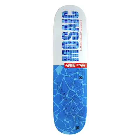 Habitat Mosiac 20 Year Anniversary White deck