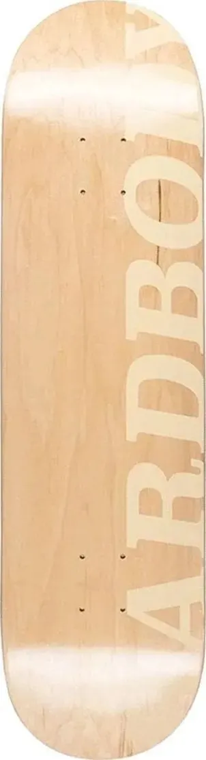Hardbody Logo (Natural) deck