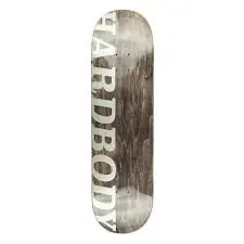 Hardbody Logo Veneer (Silver) deck