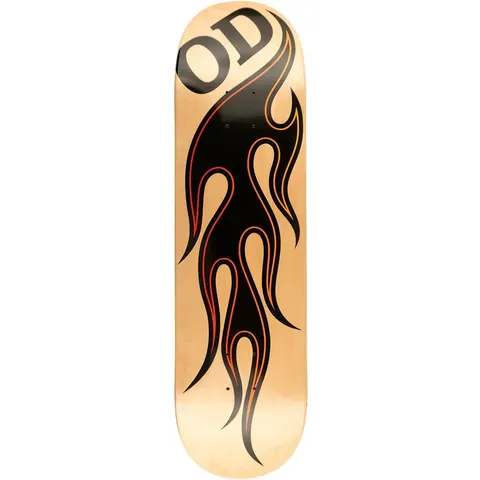 Hardbody OD Flames Natural Short deck