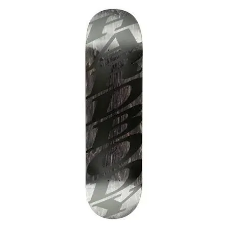 Hardbody Stacked Logo Board Black Veneer (Long) deck