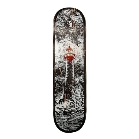 Heathen Light House Black White deck